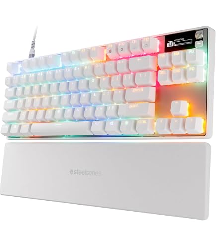 SteelSeries 64825 Rapid Trigger, Gaming Keyboard, Mini Size, Apex