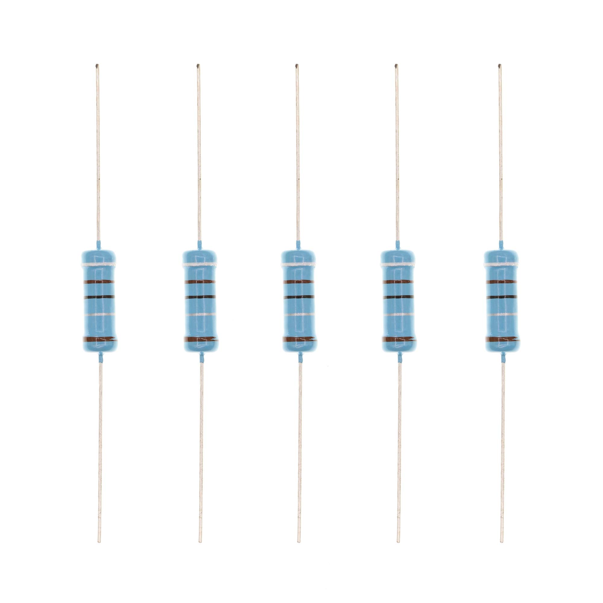 HUABAN 20PCS 3W 3 Watts 9R1 9.1 Ohm 1% Metal Film Resistor
