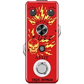 Classic Fuzz Guitar Pedal Vintage Fuzz Mini Guitar Effects Pedal Traditional Fuzz Effect, Plump and Rich Tone,Guitar Effects Pedal True Bypass