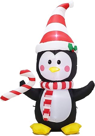Amazon Com Poptrend Inflatable Christmas Decorations 5 Foot