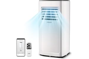 Portable Air Conditioner - 10000BTU WiFi Portable AC with Remote & App Control–Air Conditioner Portable for Room up to 350 Sq