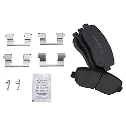 TRQ Front Brake Pads Ceramic Compatible with