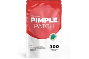 ROSELYNBOUTIQUE Pimple Patches for Face 300 Counts 4 Sizes Hydrocolloid Acne Patches with Tea Tree Oil,Zits Blemishes Pore Strips - Vegan Facial Skin Care Products Cruelty-Free