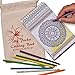 Coloring-On-The-Go Coloring Books Set for Adult & Grownups –148 HR Coloring Pages W/Durable Designed Pouch & Hardcover Spiral Bound Format- Portable DIY Craft Creative Kit - Be Creative Everywhere!