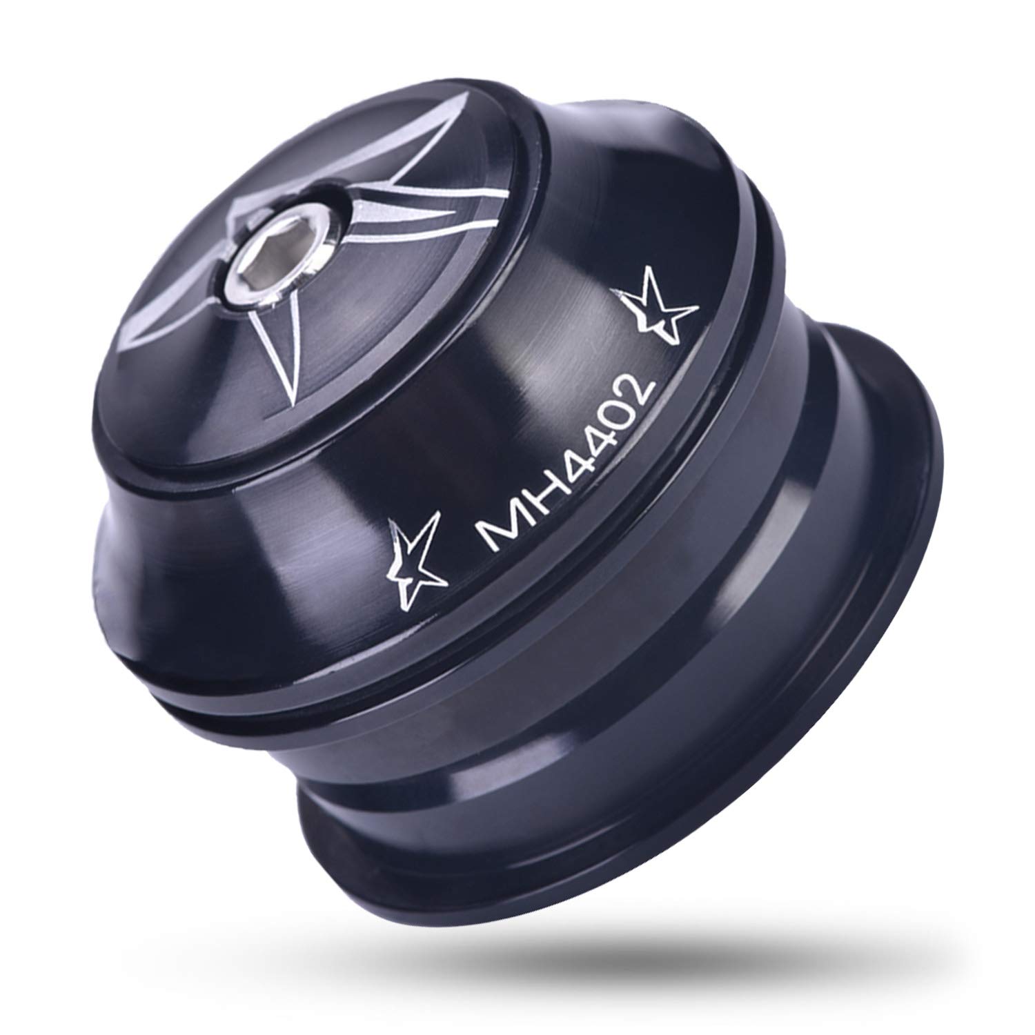 Keenso Bicycle Headsets with 44mm Cups Threadless Aluminium Alloy Bicycle Headset Replacement Bicycle Accessory Headset Fsa Headset 1 1/8 Headset Bearings Bike Bearing Set