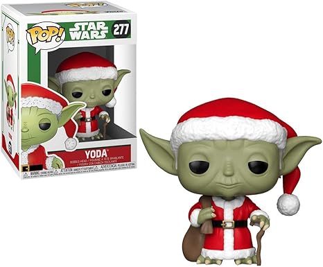 christmas yoda funko pop