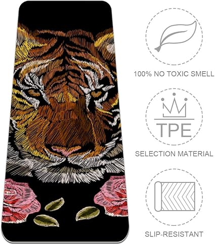 tiger yoga mat
