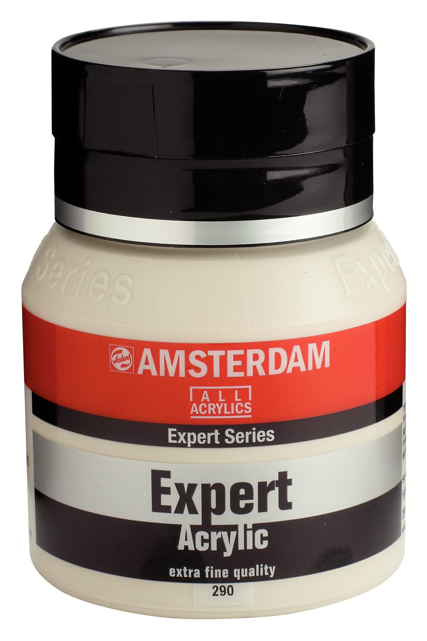 Amsterdam Expert Series Acrylic Paint - Titanium Buff Deep 290-400 ml Jar - Artist Quality - Heavy Body - Long-Lasting - Versatile Application