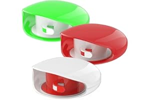 gosduiwip 3Pcs Compact Automatic Cord Phone Cords Storage Solution Portable Earphone Case - ABS Multifunctional Ideal for Cab