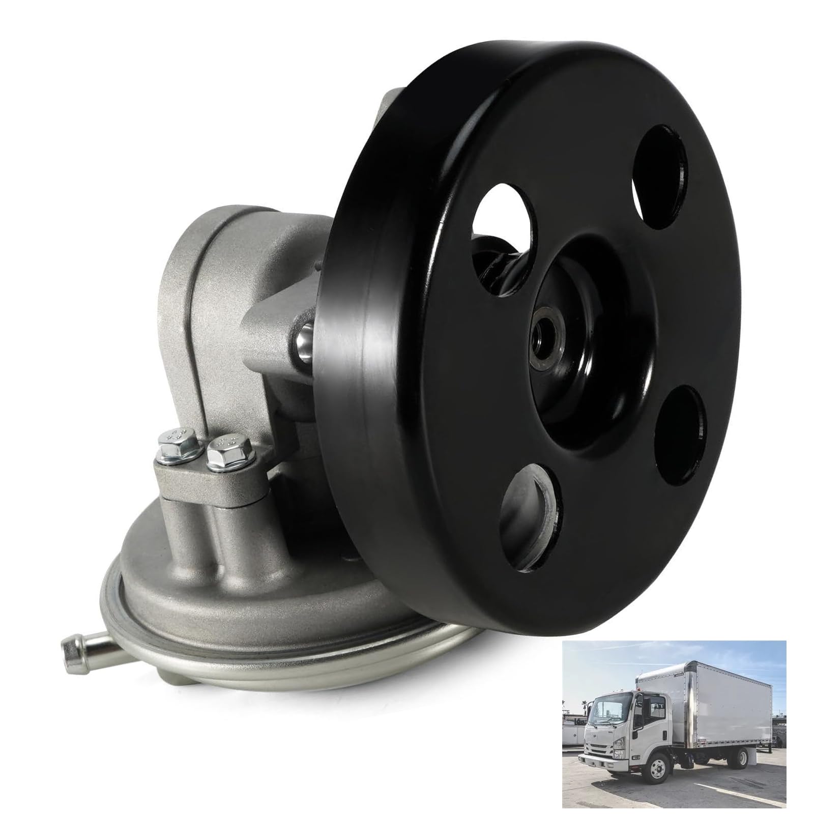 Photo 1 of 904-862 Vacuum Pump with Pulley Compatible with 1995–2020 Isuzu NPR NPR-HD Gas V8 L96 LQ4 LY6 L31 L05 3.0L–6.0L – Replaces 8972410351, 97241035, 8-97241-035-1