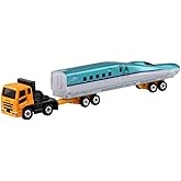 Tomica Long Type Tomica No.122 Mitsubishi Fuso Super Great H5 Series Shinkansen Hayabusa Transport Vehicles