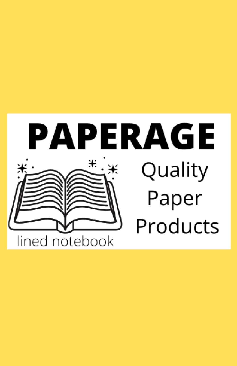 paperage Notebook, Sketchbook & Writing 5.5 x 8.5 Inch, White Paper: paperage lined journal notebook 5.7 x 8 inches 160 pages White papers