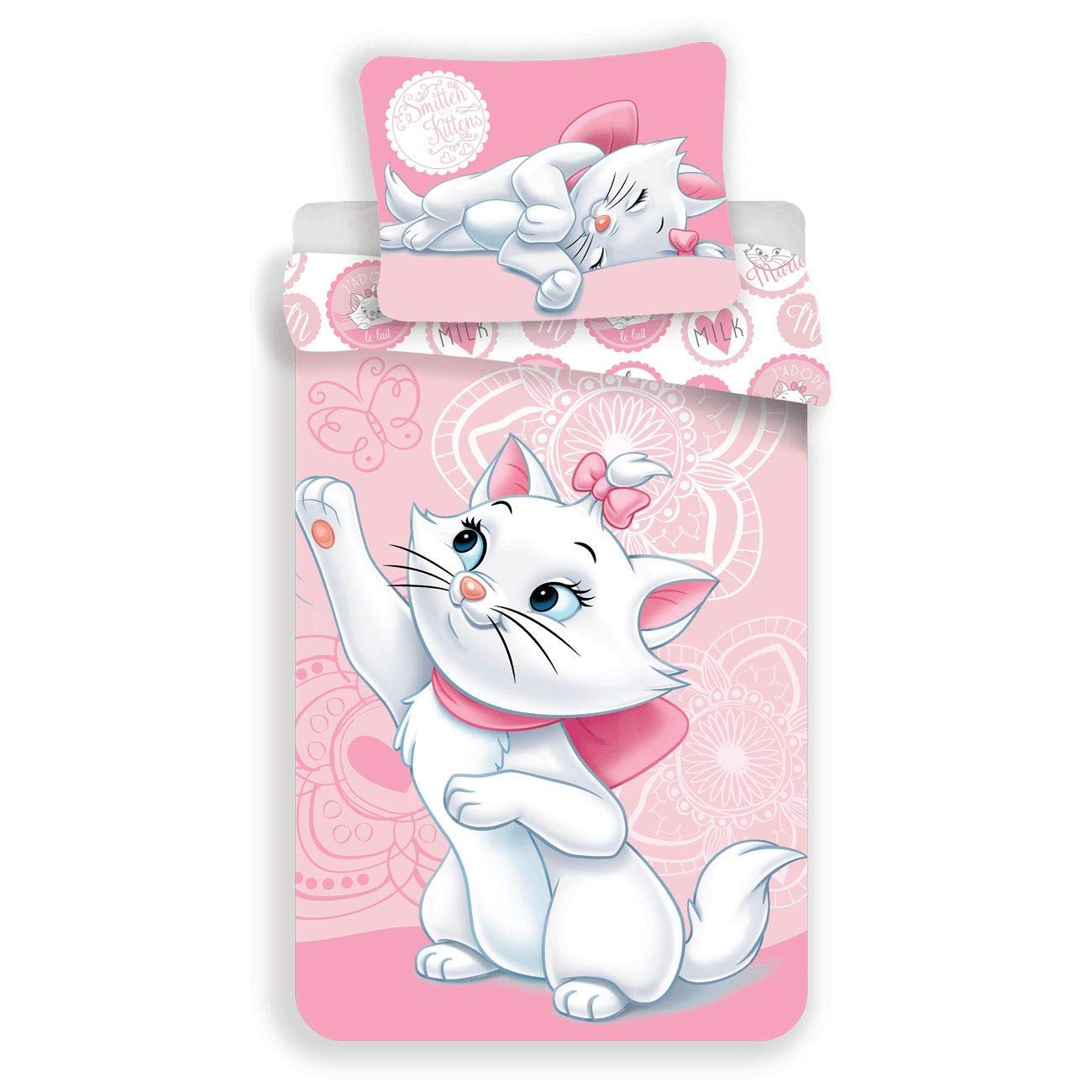 Disney Marie Cat Big Duvet Cover Set 100% Cotton