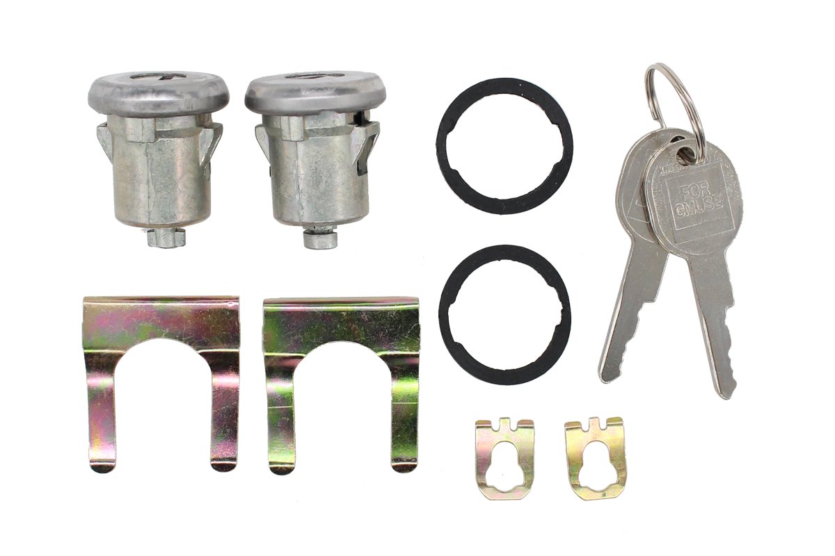 Photo 1 of MOTOKU 2 PCS Door Lock Cylinder for Chevy Truck C10 C20 C30 1500 2500 3500 SUV Blazer Jimmy Suburban Van Apollo Century Electra Lesabre Ventura Tempest Sunbird Phoenix Grand Prix