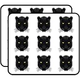 Amazon.com: Black Panther Art Decor Sticker for Scrapbooking, Calendars ...