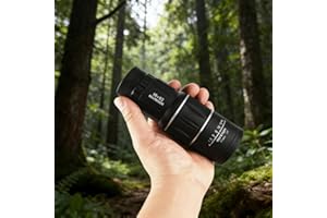 40x60 Monocular Telescope High Magnification HD Clear View for Bird Watching Travel Outdoor Black