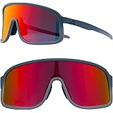 ROCKBROS Polarized Cycling Glasses Baseball Sunglasses Polarized Sunglasses for Men Womens UV400 Sports Sunglasses