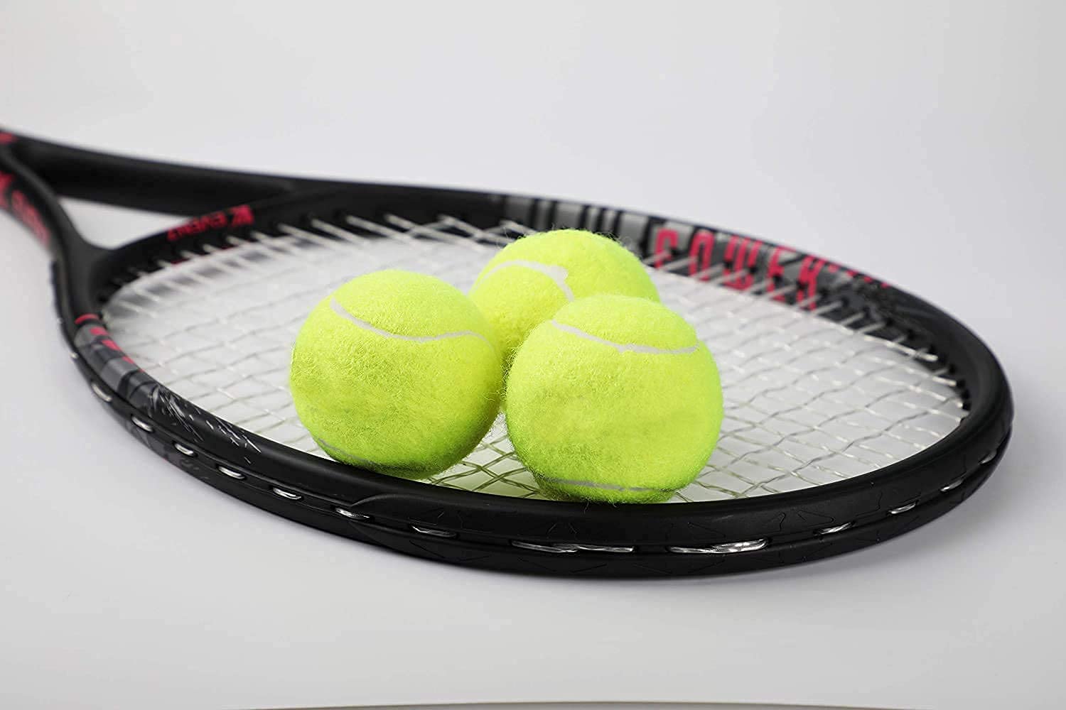 VENOM Soft Cricket Tennis Balls Practice, Training for All Age Group, Recommended for Indoor/Outdoor Street & Beach Cricket (Pack of Three) (Color : Green) 3