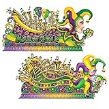 Mardi Gras Float Props Party Accessory (1 count) (2/Pkg)