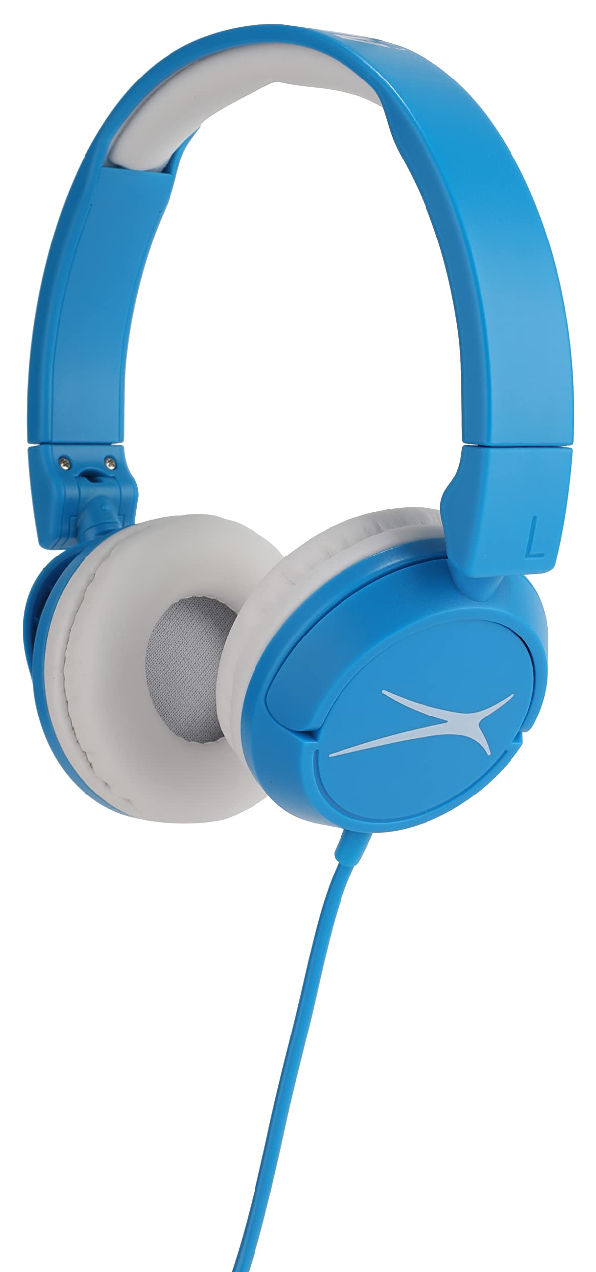 Photo 1 of Altec Lansing Over The Ears Kids Headphones - Volume Limiting Technology for Developing Ears, Ages 6-9, Perfect for Learning from Home, Blue