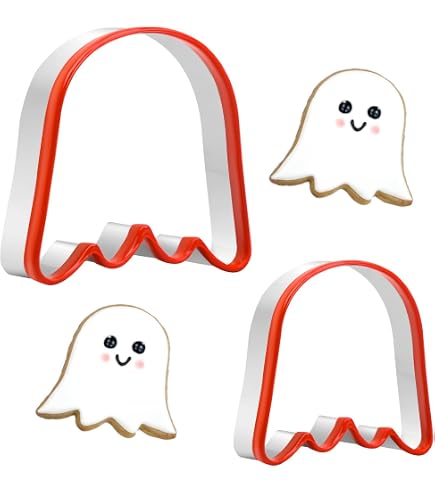 Ghost Cookie Cutter - Made In The USA - Foose Cookie Cutters Tin Pla