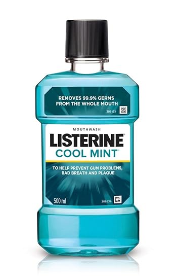 Listerine Cool Mint Mouthwash 500ml