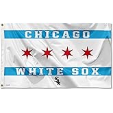 WinCraft Chicago White Sox City of Chicago 3x5 Foot Grommet Banner Flag
