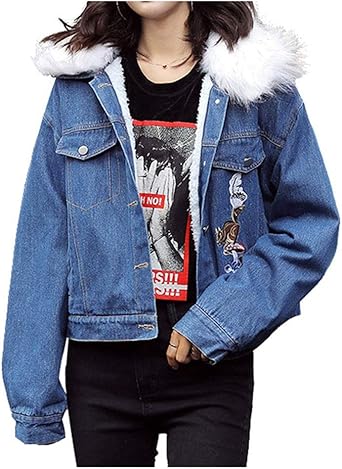 denim jacket sheepskin lining