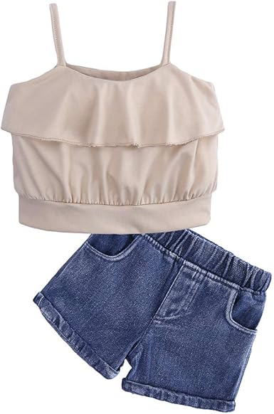 little girls jean shorts