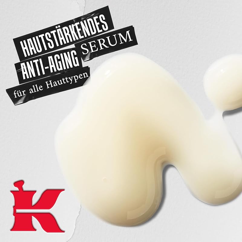Vital Skin-Strengthening Super Serum, 30 ml, revitalisierendes Anti-Aging-Serum zur Hautstärkung, Gesichtsserum mit Hyaluronsäure und Kräutern zur täglichen Anwendung gegen Hautalterung