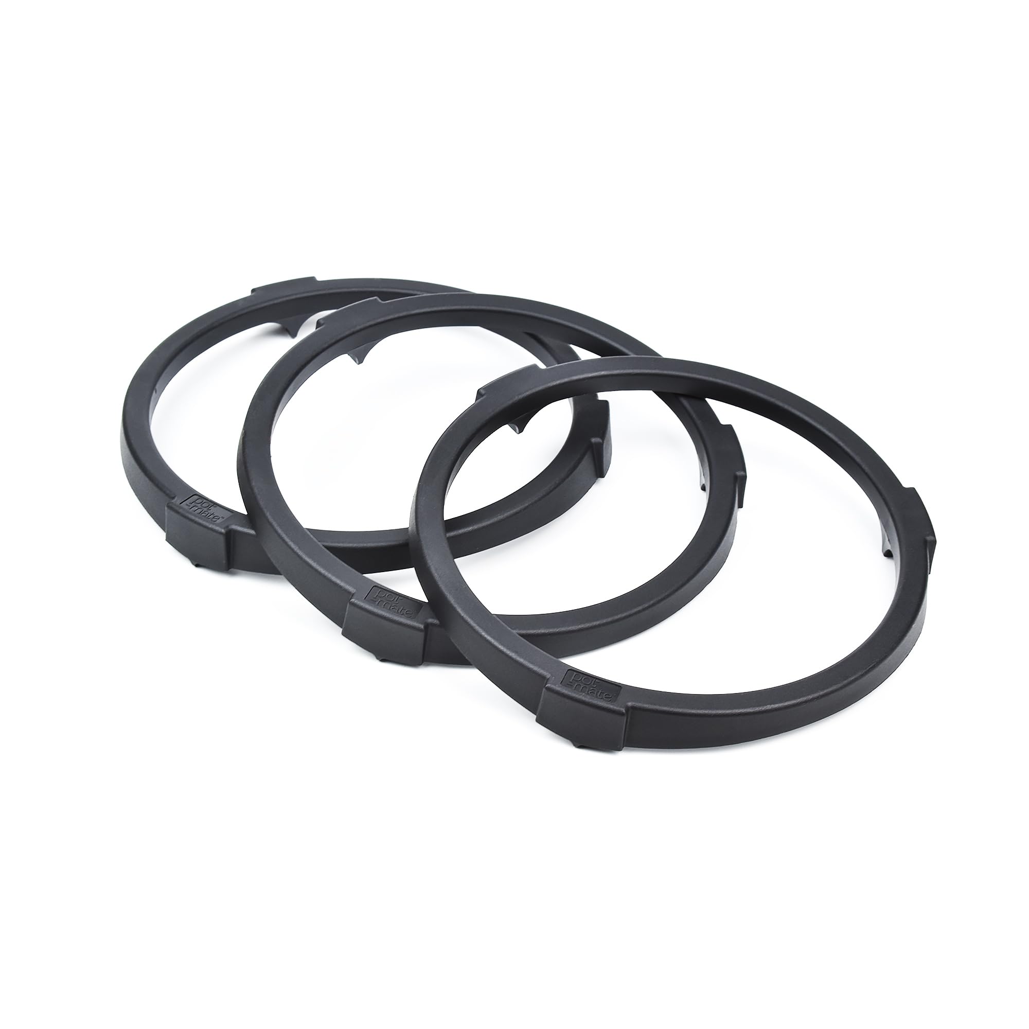 Pot-Mate Invisible Plant Pot Feet: Elevate and Protect Your Plants, British-Made Plant Caddies – 100% Recycled, Drainage-Friendly, Stains & Frost Resistant, Indoor & Outdoor Use (3 Pack) (200mm)