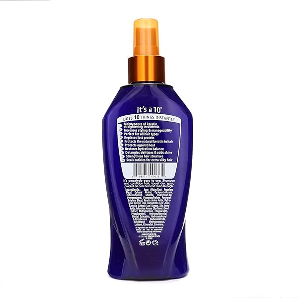 ITS A 10 + KERATIN MIR LE SIZE 2Z ITS A 10 + MIRACLE LEAVE-IN PLUS KERATIN, 2 FL. OZ