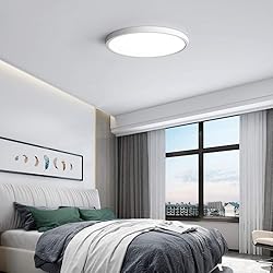 TALOYA LED Ceiling Light Living Room White, 15.8