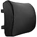 Tadge Goods Lumbar Support Lower Back Cushion Pillow - Great Straps for Office Chair and Car - for Sciatic Nerve Pain Relief | Thick, Comfortable 100% Memory Foam | Ergonomic, Orthopedic Design