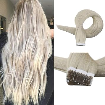 Amazon Com Fshine Tape In Extensions Remy Human Straight Hair