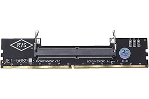 LICAEVEY DDR5 UDIMM to SODIMM RVS Adapter Card, Laptop to Desktop Memory Converter for Computer Repair, Maintenance and DDR5 