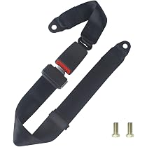 2x Genuine Chevrolet Silverado 2500 HD 3-Point Seat Belts – Gray, Adjustable, ECE Certified, Lifetime Warranty
