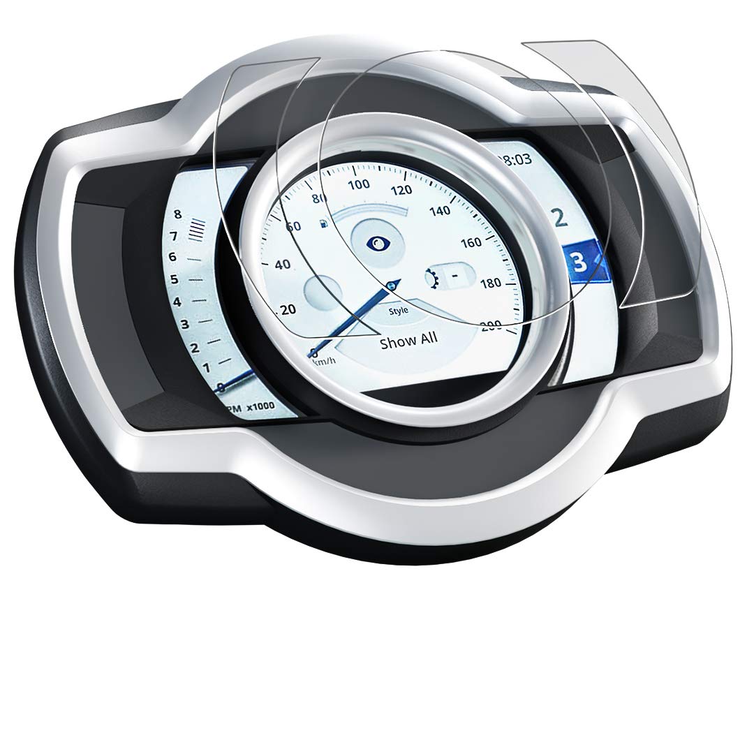 Speedo Angels Dashboard Screen Protector compatible with ROCKET 3 (2020+) 2 x Ultra Clear