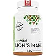 PlantVital Lions Mane - Made in Canada - Max Potency 11,000mg (10:1 Extract) - Organic Lion’s Mane Mushroom Supplements with
