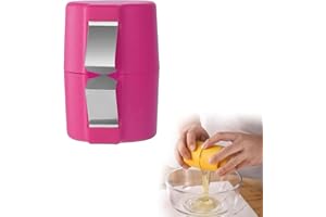 Egg Shell Opener, Egg Cracker Tool for Raw Eggs, Hard Boiled Egg Peeler Egg Cube Egg Separator Handheld, Stainless Steel Eggs