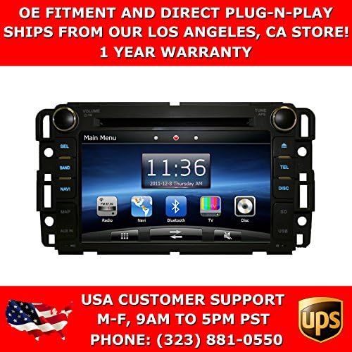 OttoNavi GM0712AC-KZKSNBXX GMC Acadia 07-12 In Dash OEM Replacement Multimedia K-Series GPS Navigation Car Radio