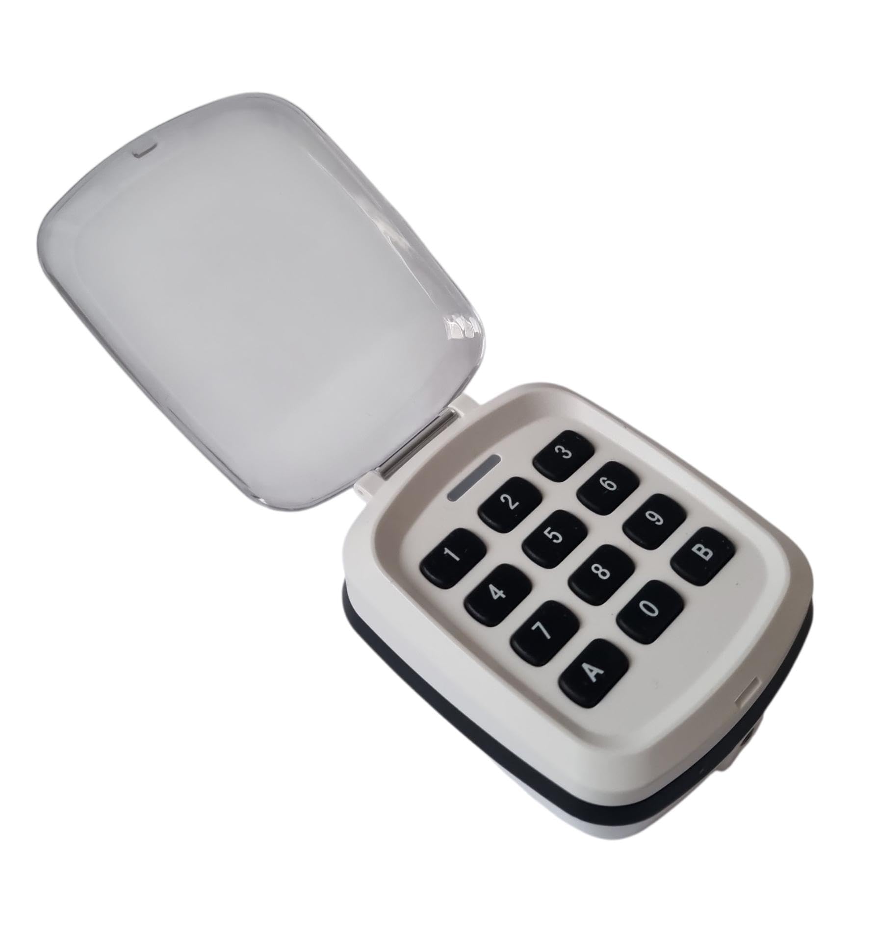 TK Star Number Code 433 868 MHz Wireless Keyboard Gate Numbers Lock Surface-Mounted Garage Door Opener Door Opener Garage Code Button Waterproof Compatible with Hormann Ecostar Novoferm BFT