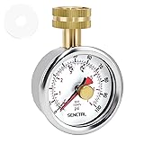 SENCTRL 0-100 psi Water Pressure Gauge Test with