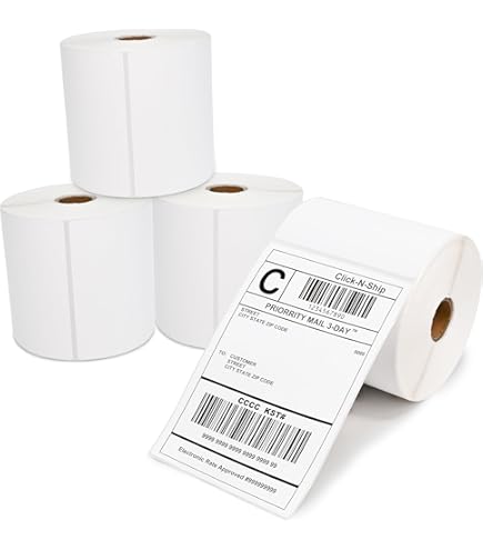 Amazon.com: Compatible with FedEx, UPS, USPS 4 in x 6.75 in