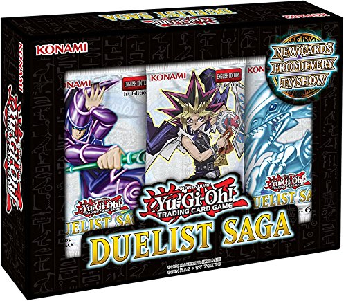 Yu-Gi-Oh Cards - Duelist Saga Pack (3 Packs, 15 Cards Total)