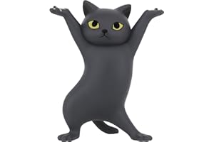 ATHAND Dancing Cats Pen Holder for Desk, Pencil Holder, Cute Figures, Interesting Gifts for Cat Lovers, Home Decoration Ornam