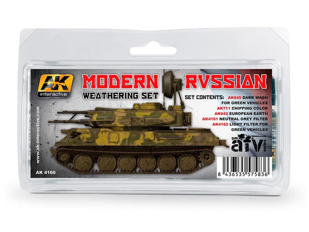 AK Interactive Set Modern Russian Weathering