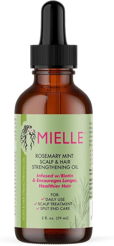 Mielle Rosemary Mint Scalp & Hair Oil 2oz Clear - Mielle Organics