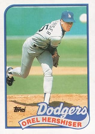 1989 topps orel hershiser