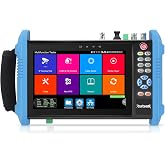 Rsrteng CCTV Camera Tester, 8K 32MP IP Camera Tester with POE++ Max 90W 8MP CVI TVI AHD SDI CVBS Camera Tester 7inch IPS Touch Screen CCTV Tester Support SFP, WiFi HD IPC Tester IPC-9800ADHS Pro